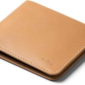 [UNUSED] Bellroy Square Slim Leather Wallet (Max. 12 Cards and Flat Bills) - Tan